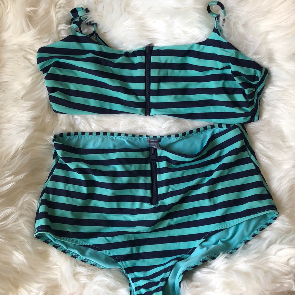 Aerie high waisted bikini set